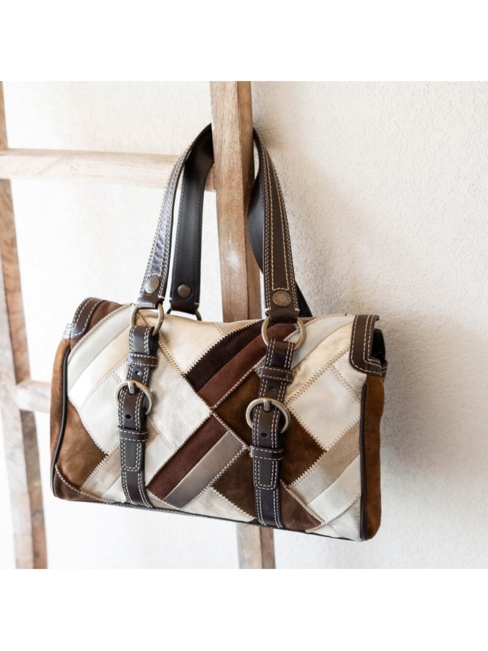 Coach Vintage Chelsea Patchwork Turnlock - Picture 3 of 12